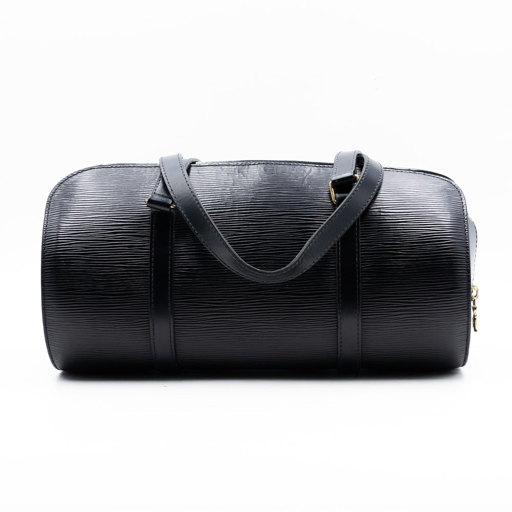Louis Vuitton Sac à main Papillon Soufflot Epi Noir