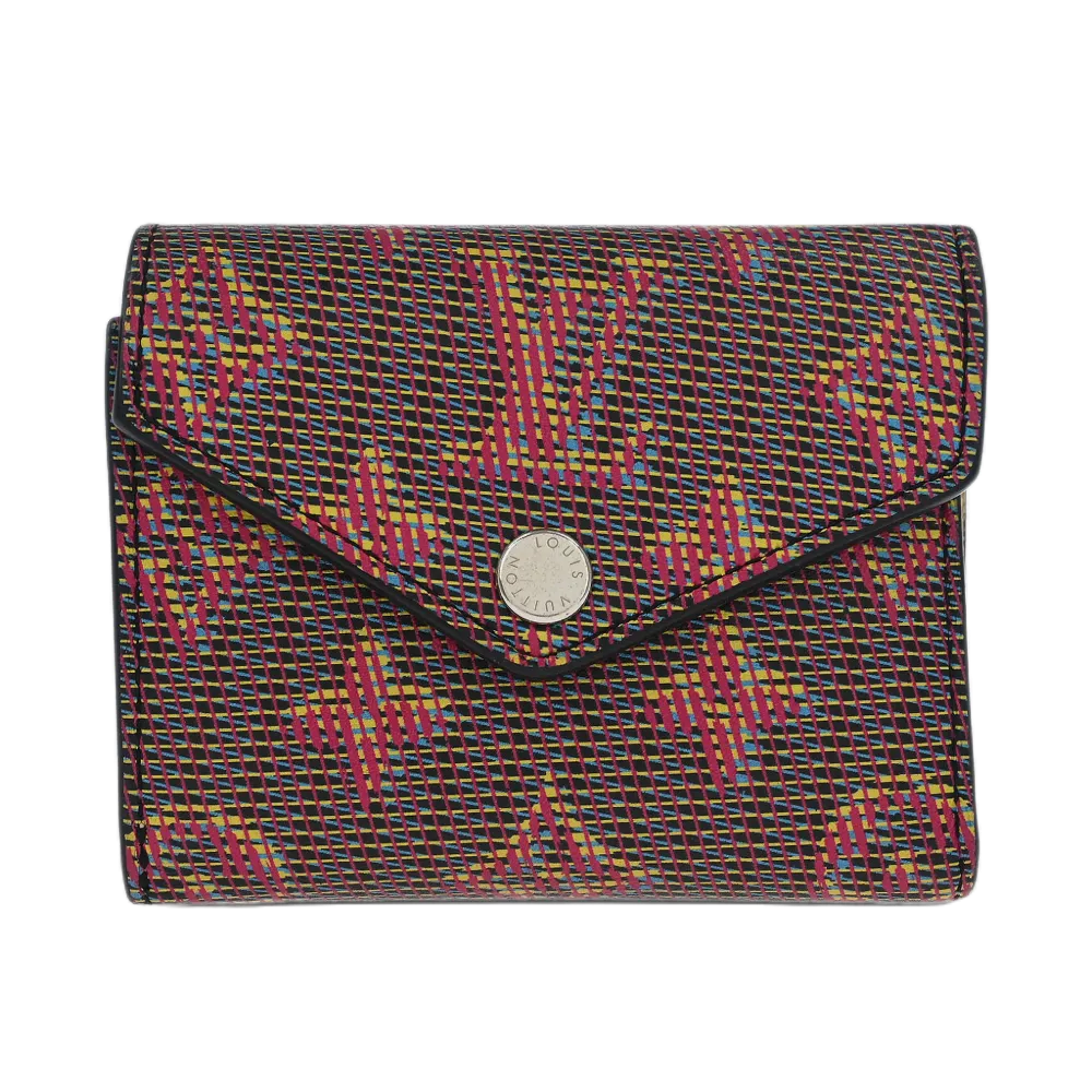 Louis Vuitton Sac Clutch Cuir Rouge Multicolore Kirigami