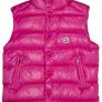 Moncler Tibb Gilet Down Vest Pink