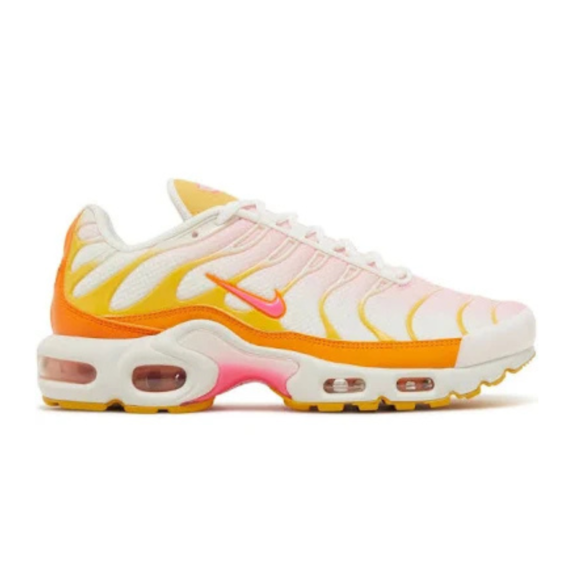 Nike Air Max Plus White/Orange/Pink