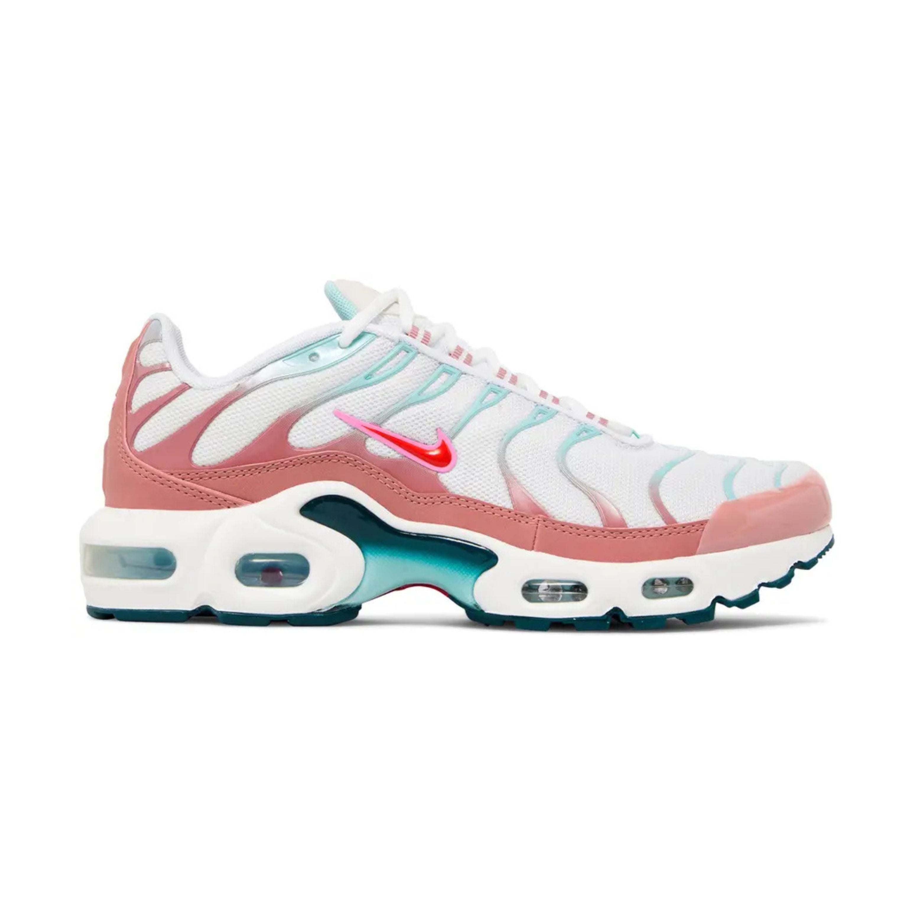 Nike Air Max Plus White Red Stardust Jade Ice Siren Red