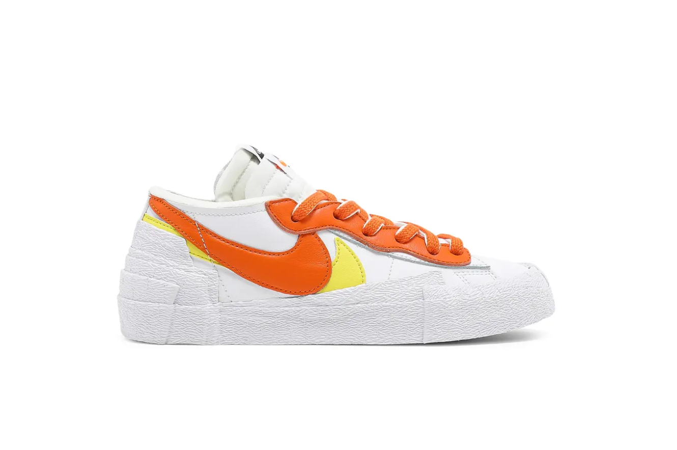 Nike Blazer Low sacai White Magma Orange