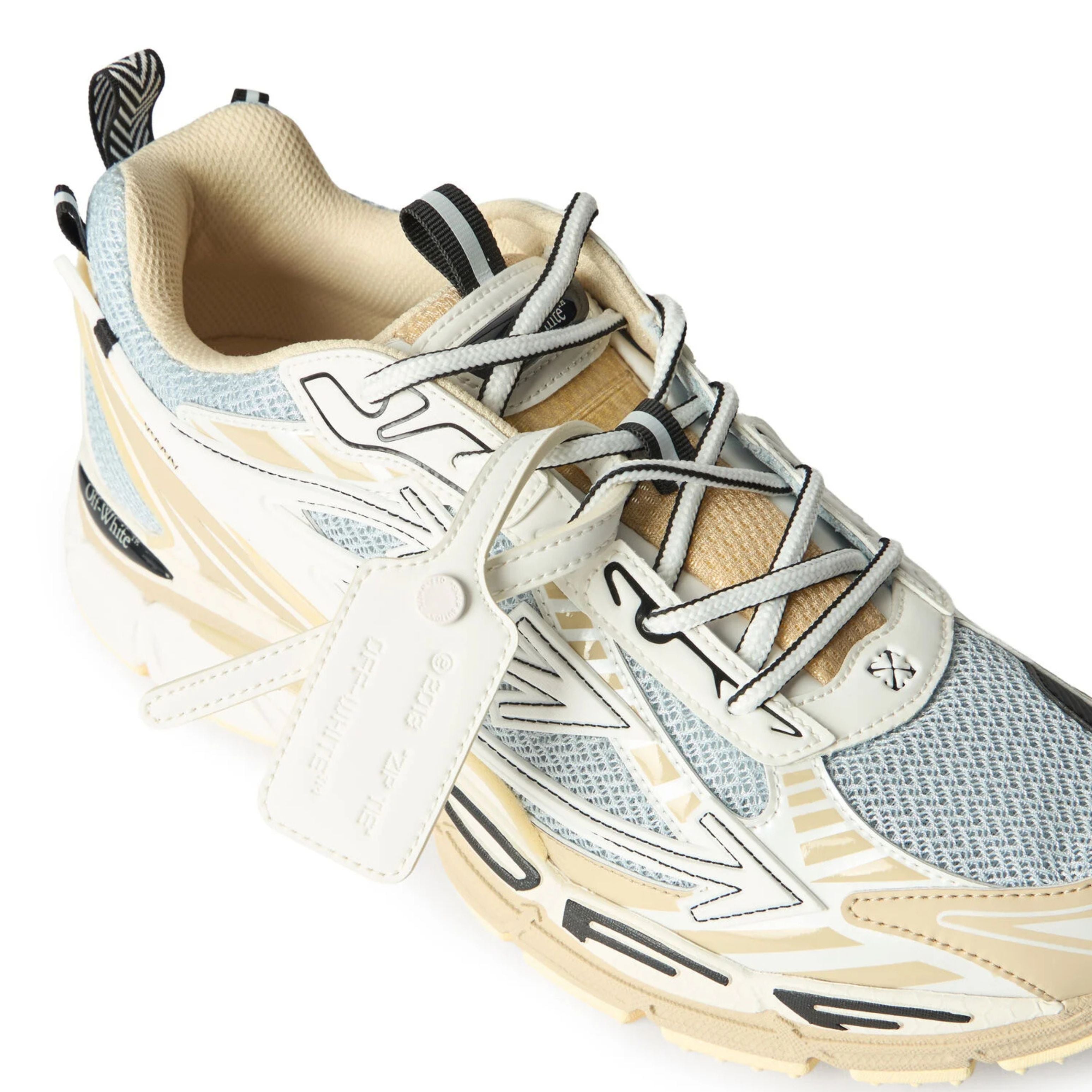 OFF-WHITE Be Right Back Mesh Light Grey / Caramel