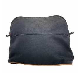 Pochette Hermès Bolide toile noire