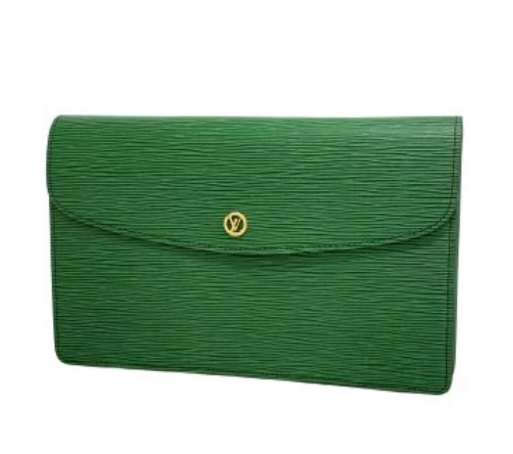 Louis Vuitton Montaigne 27 Epi Borneo Green Pouch