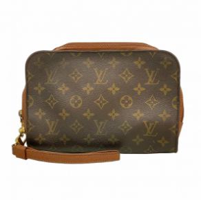 Pochette Louis Vuitton Orsay monogramme marron