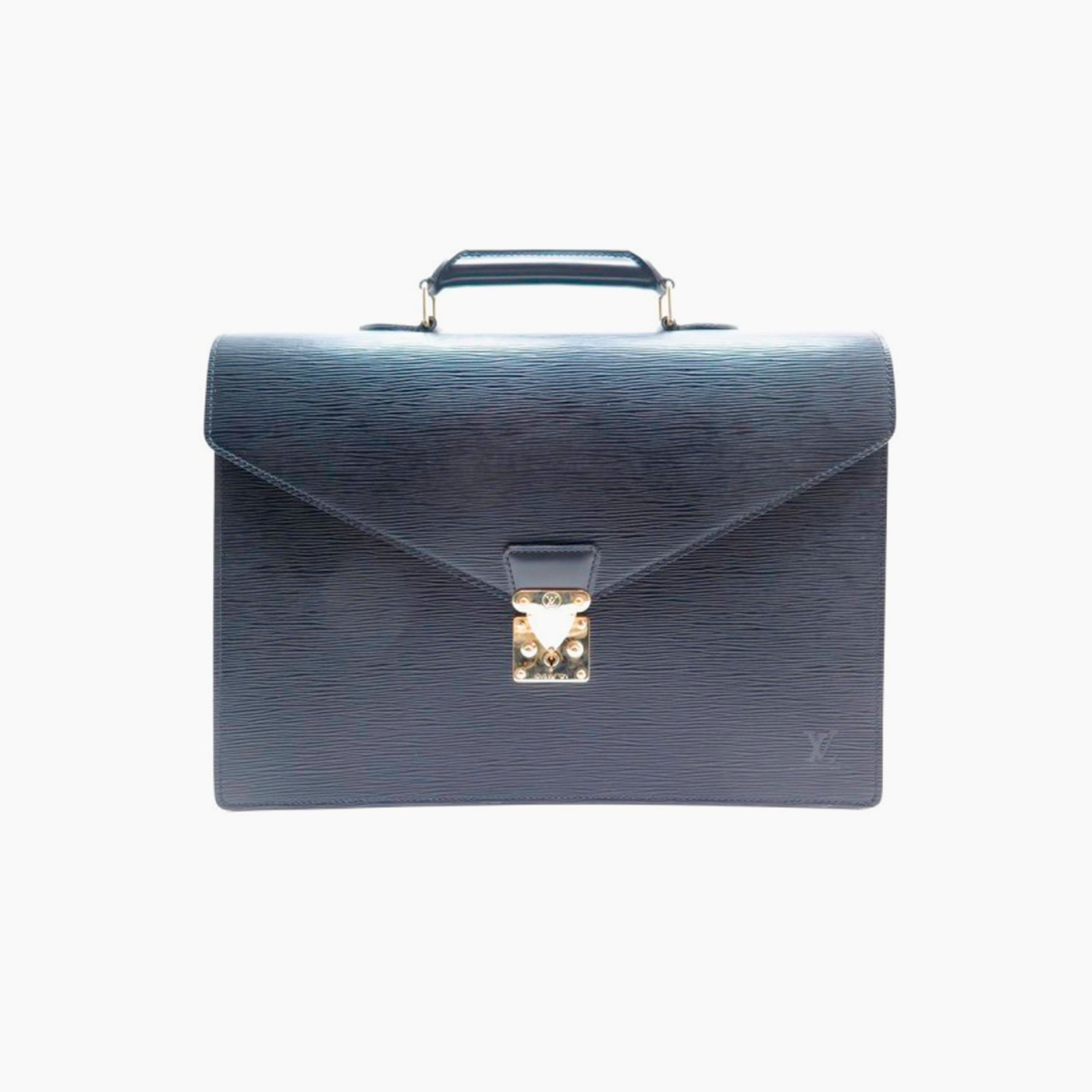 Louis Vuitton Pochette - Serviette Ambassador Epi - Black