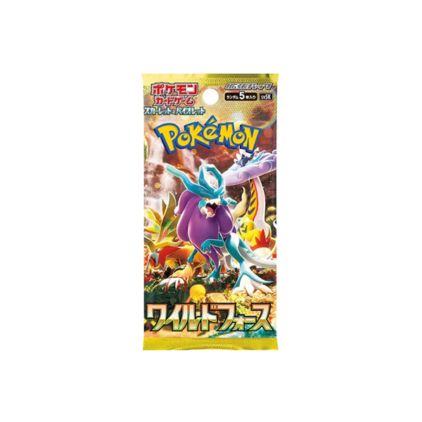 Pokemon Booster SV5K Wild Force