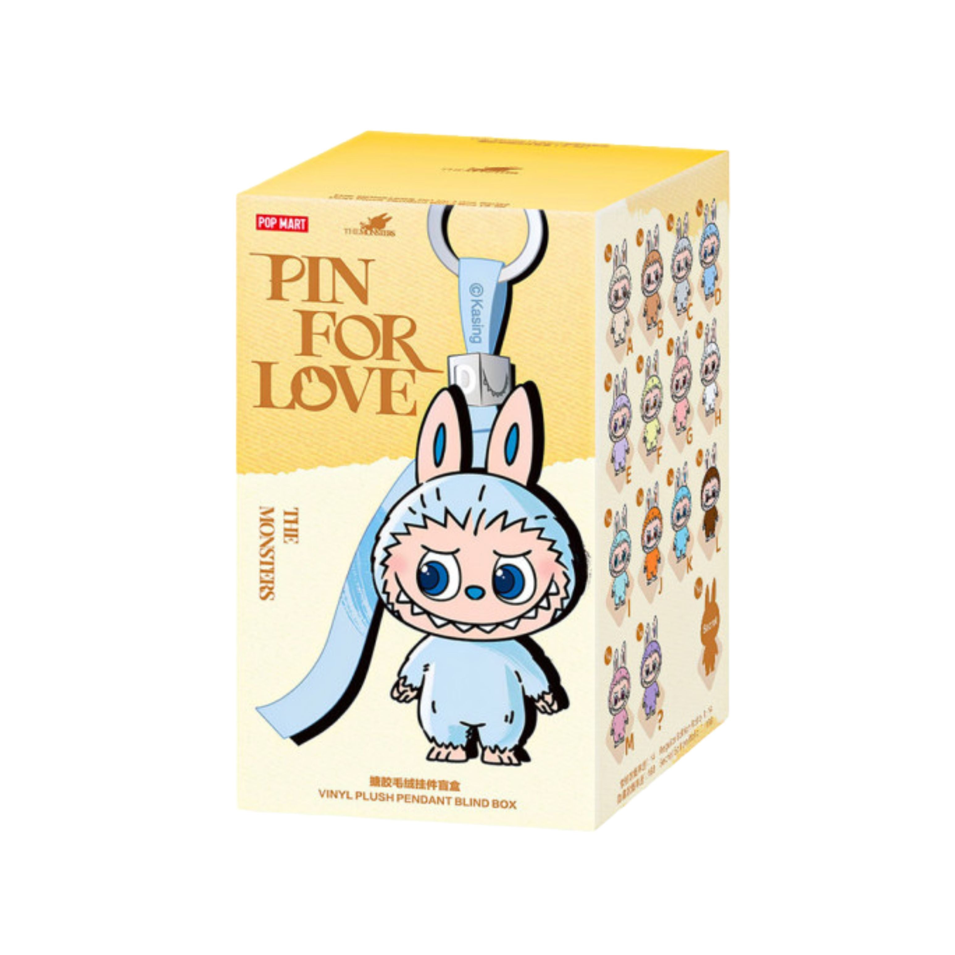 Pop Mart Labubu The Monsters Pin For Love A-M
