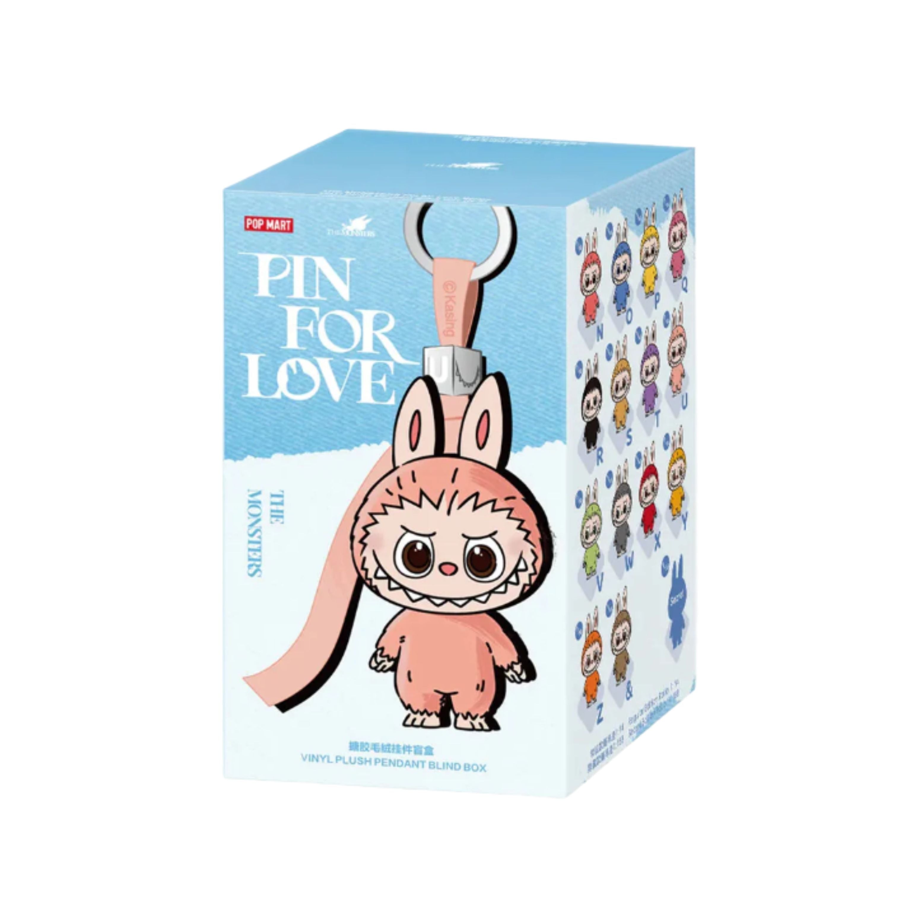 Pop Mart Labubu The Monsters Pin For Love N-Z