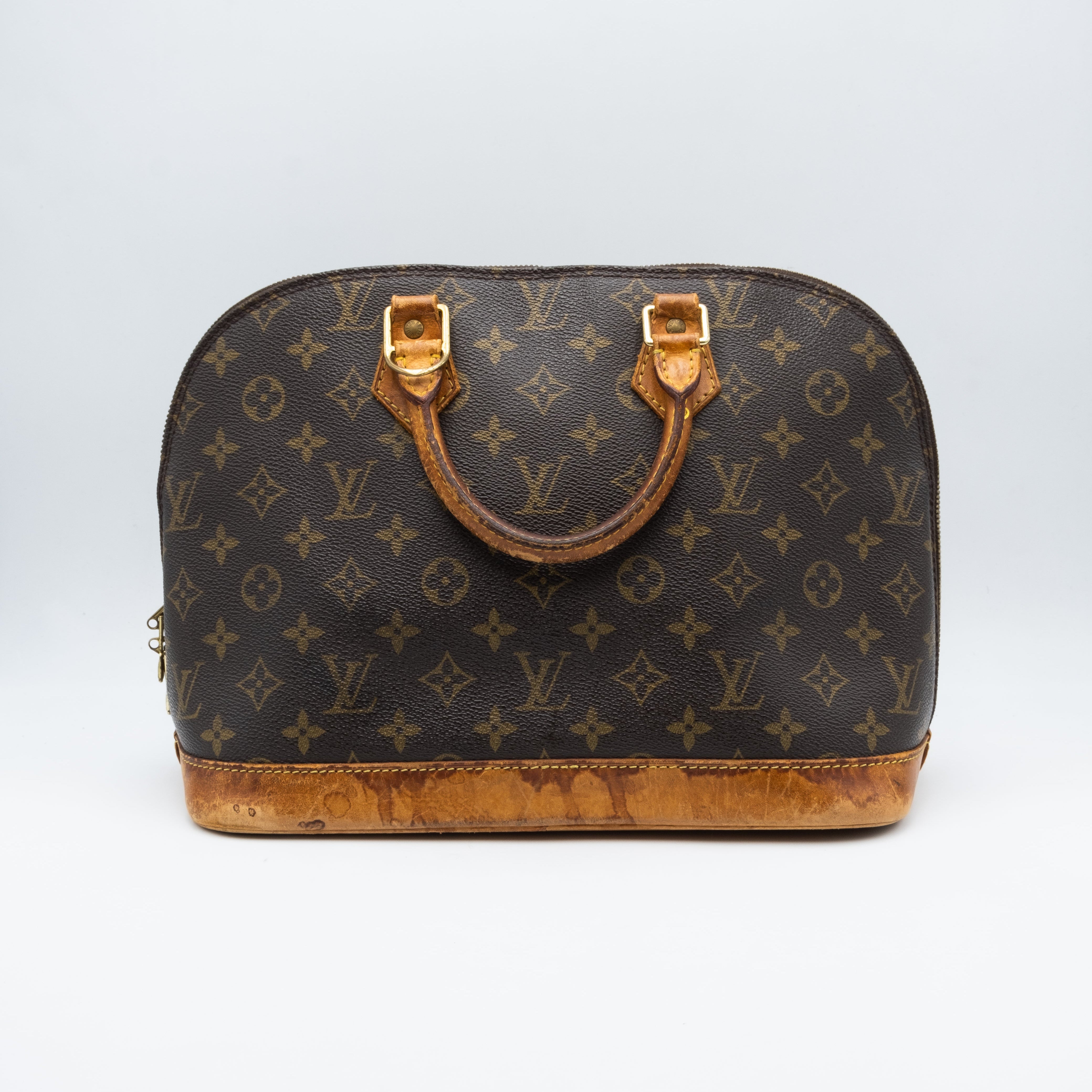 Louis Vuitton Sac à main Alma PM Vintage Monogram Marron