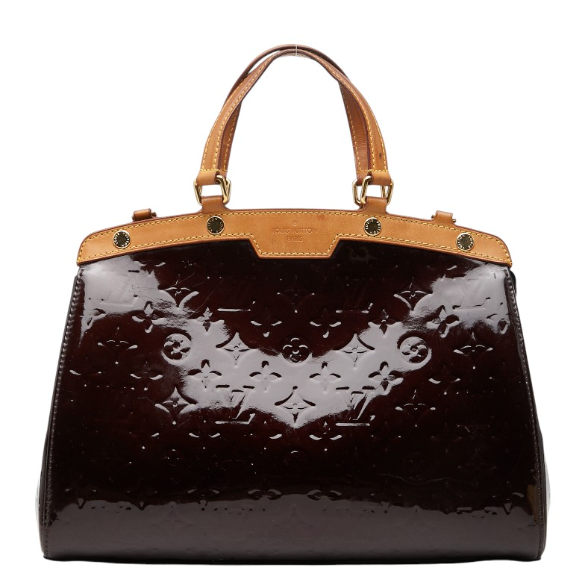 Sac à main Louis Vuitton 2way Brea MM Vernis Amarante