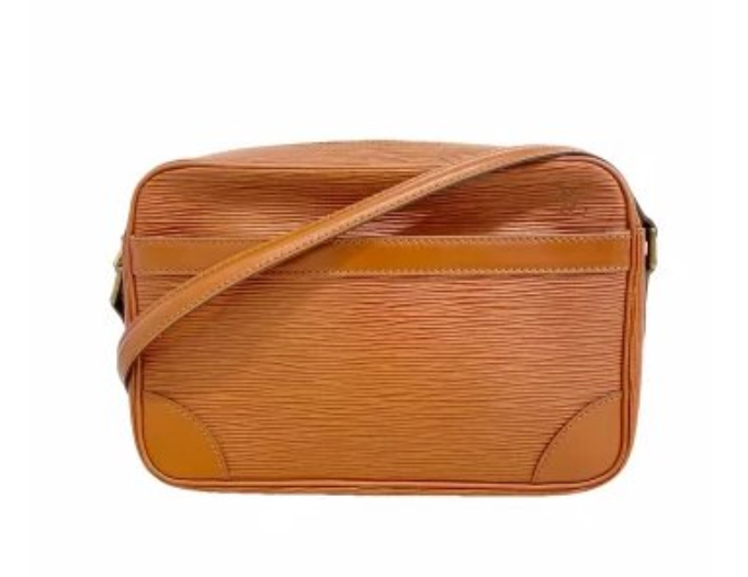 Sac bandoulière Louis Vuitton Épi Trocadéro 24 marron Kenya
