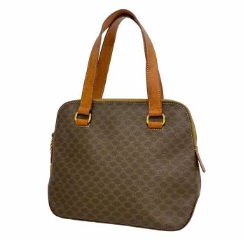Sac cabas Céline Macadam PVC marron