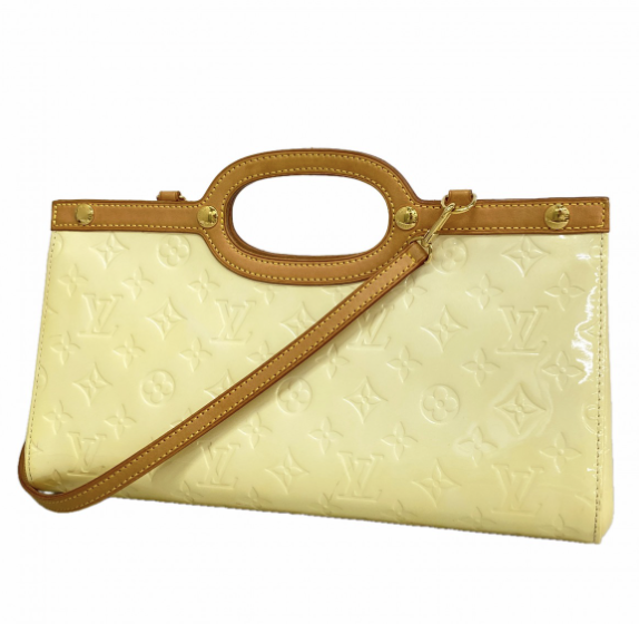 Sac Louis Vuitton Vernis Roxbury Drive 2way perle
