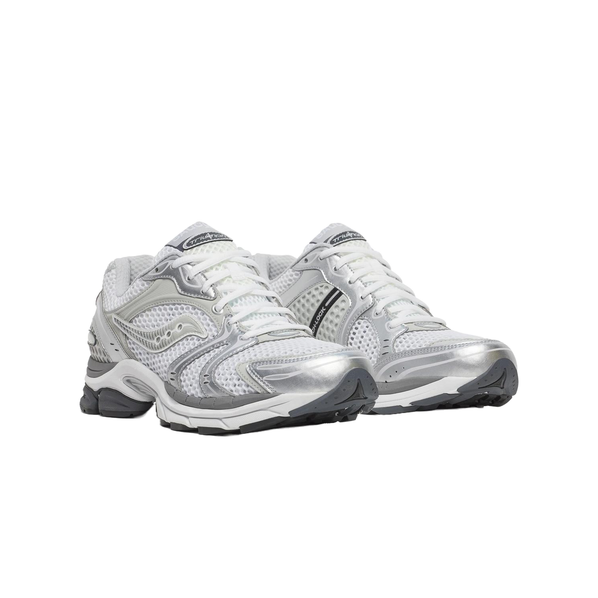 Saucony Pro Grid Triumph 4 WHITE SILVER