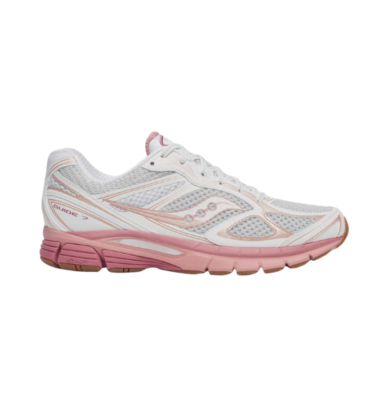 Saucony ProGrid Guide 7 White Peach