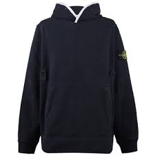 Stone Island Hoodie Boutonné Noir - Stone Island
