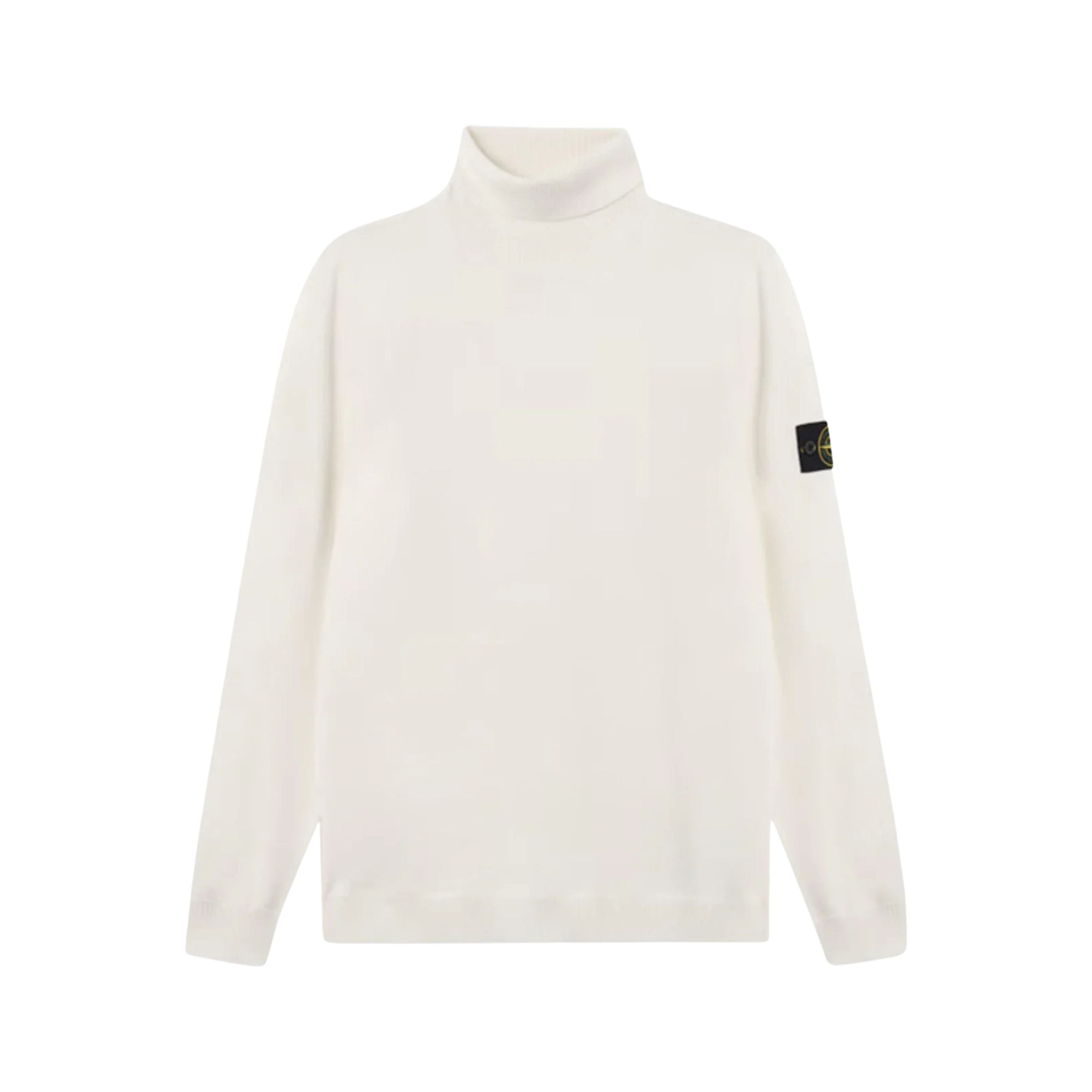 Stone Island Pull Crewneck col roulé Beige