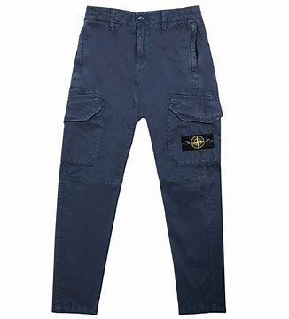 Stone Island SS22 Junior Cargo Navy