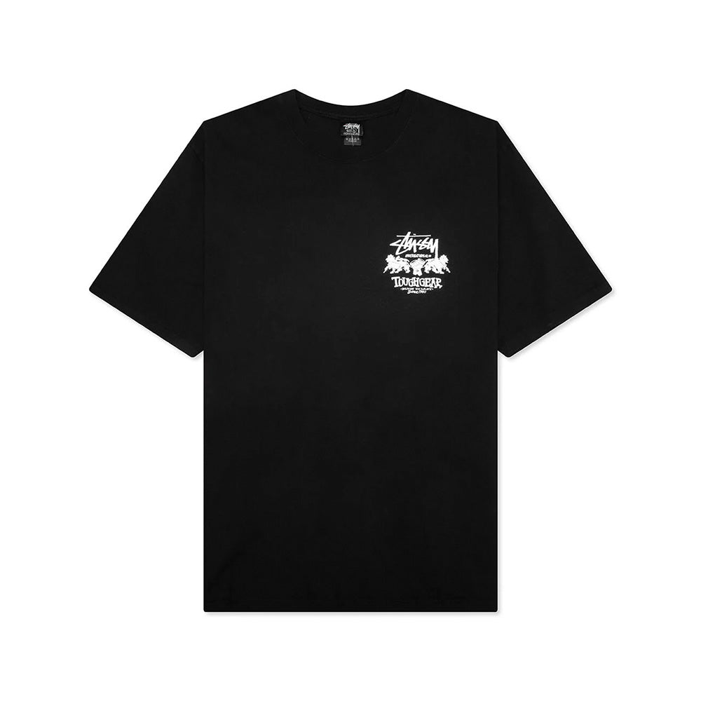 Stussy T-shirt Tough Gear International Noir
