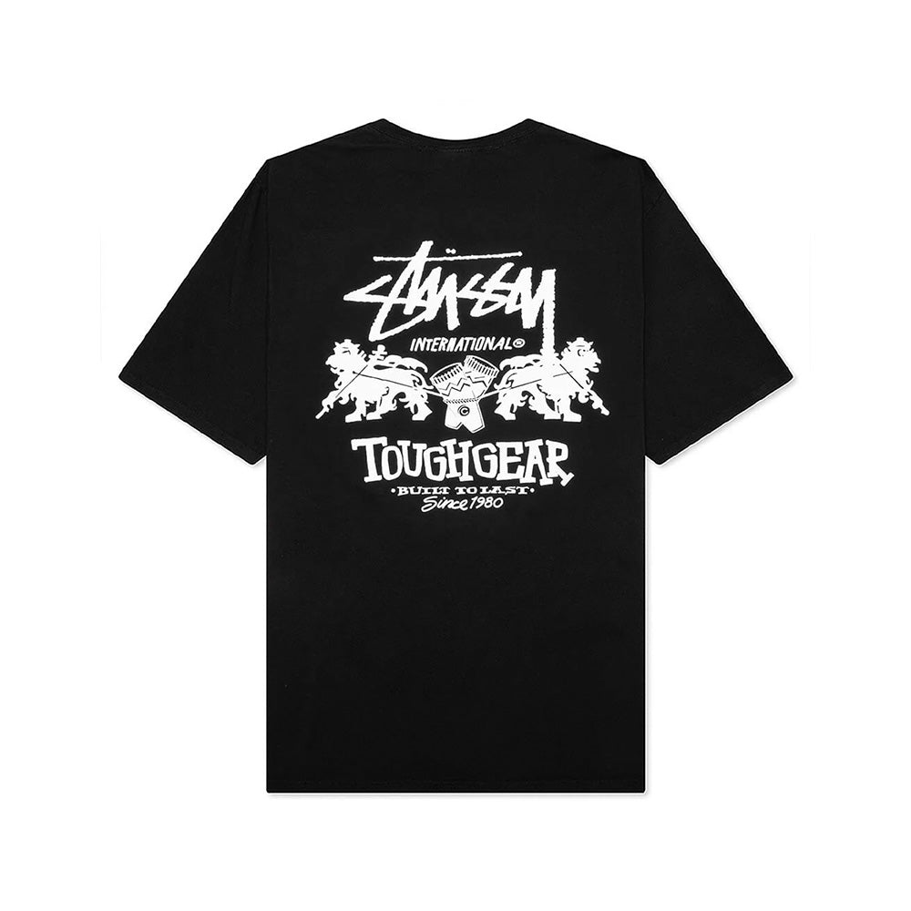 Stussy T-shirt Tough Gear International Noir