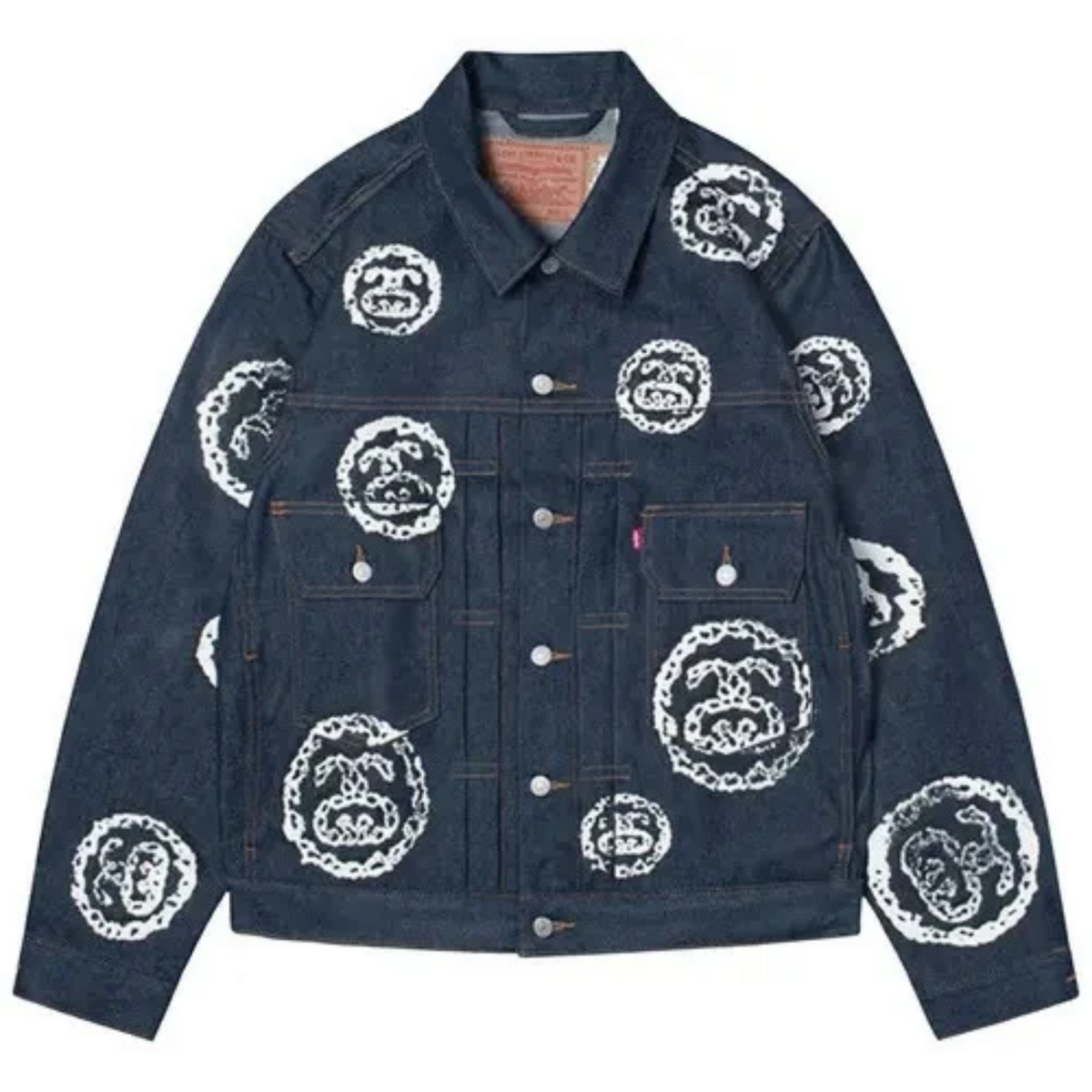 Stussy x Denim Tears x Levis Type 2 Jacket Raw