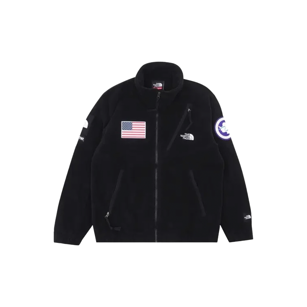 Supreme x The North Face Trans Antartica Expedition Fleece Jacket Black
