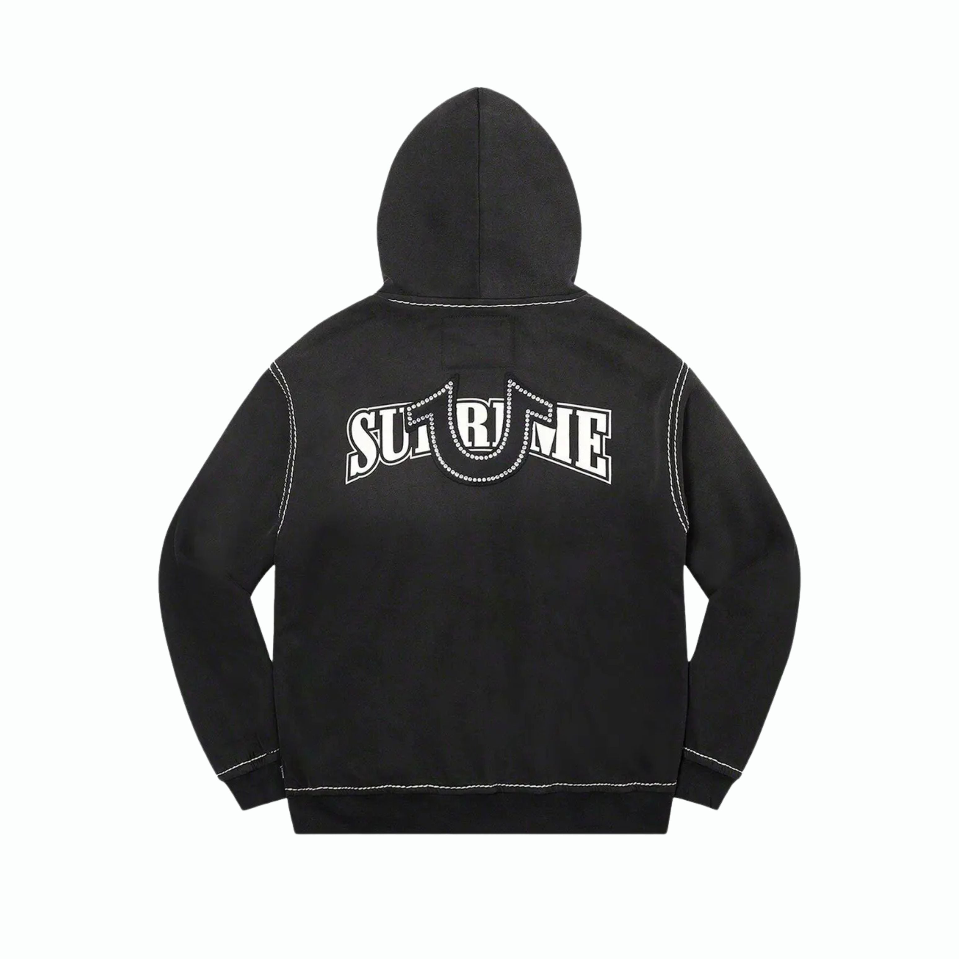 Supreme x True Religion Zip Up Hooded Sweatshirt 'Black'