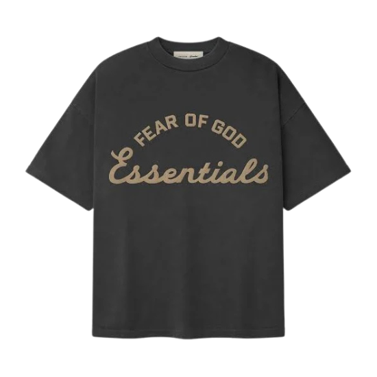 T-shirt Essentials Faded Iron Grey Training 90'S Short Sleeve Tee Fear of God