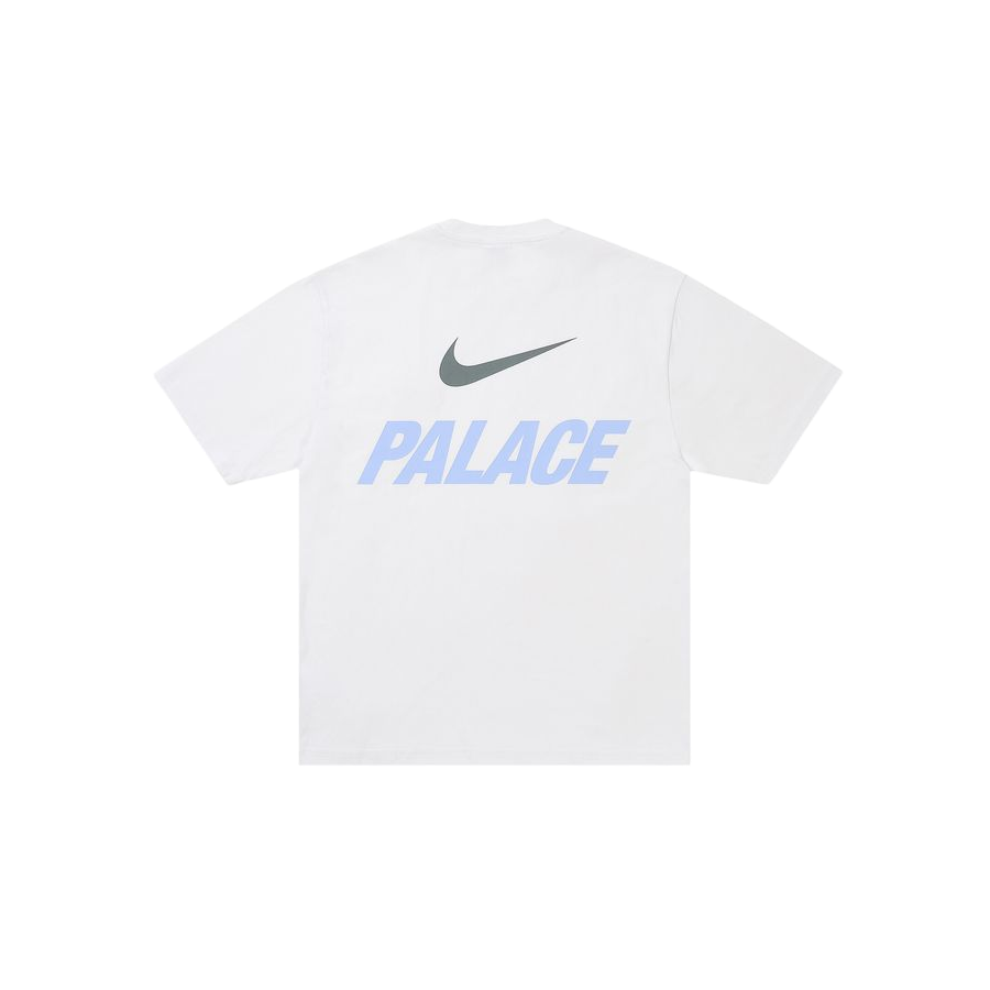 T-shirt Nike x Palace Font Swoosh White
