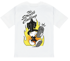 Trapstar Trapstar The Street's Calling Tee White