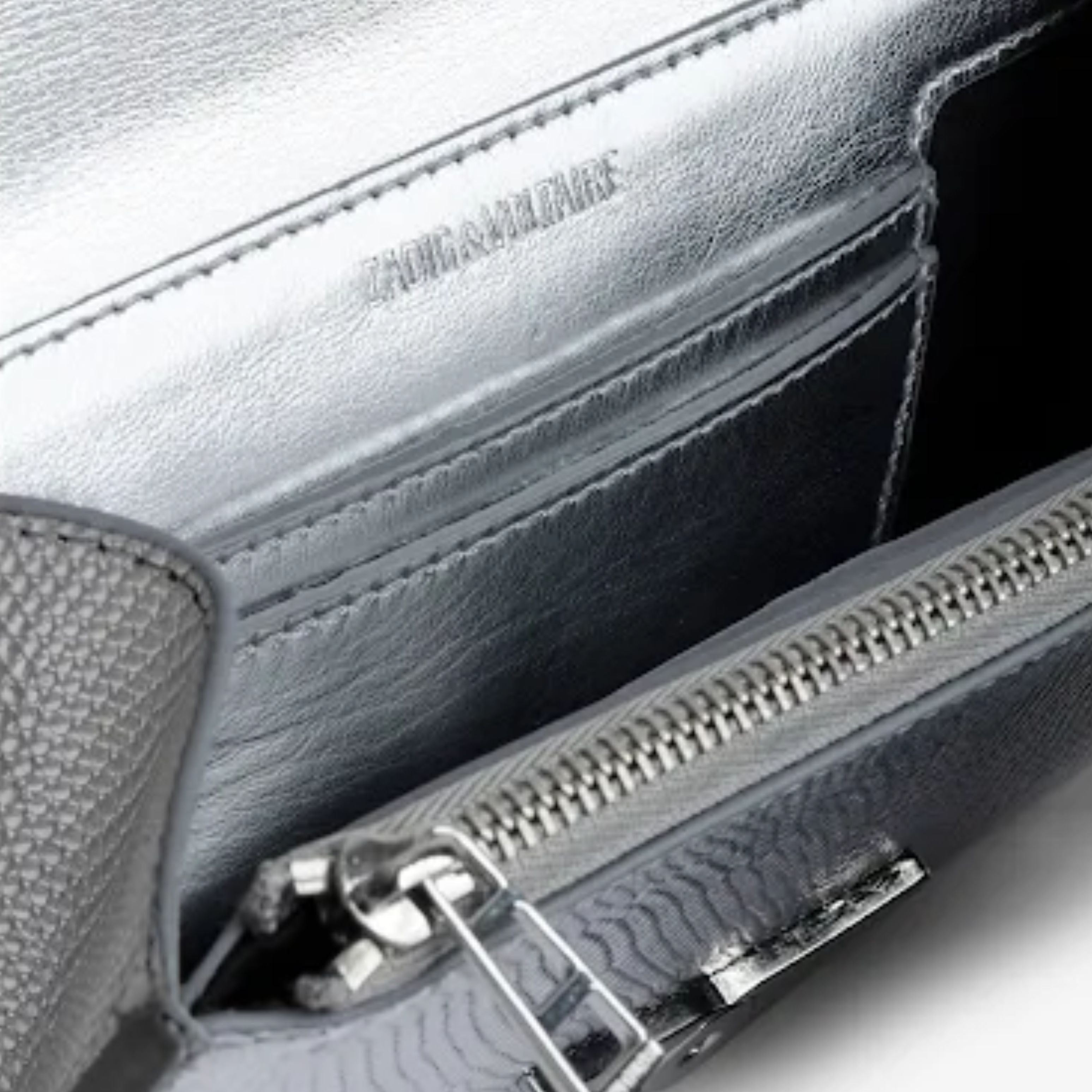 Zadig & Voltaire Porte Feuille Borderline Metal