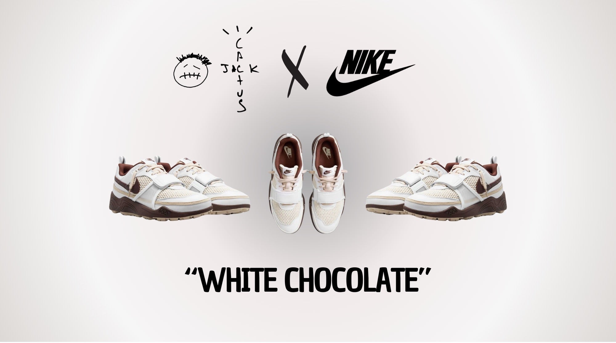 Travis Scott x Nike Zoom Field Jaxx "White Chocolate"