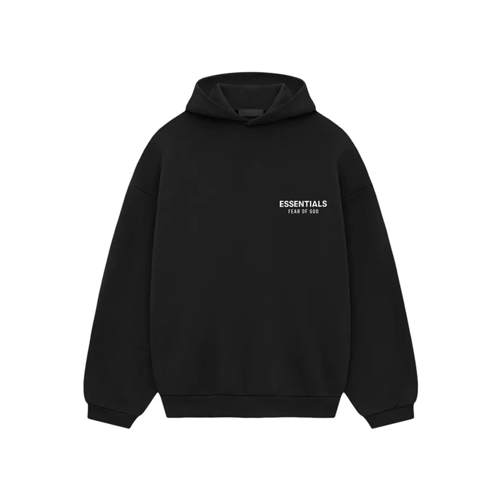 Essentials Fear Of God Hoodie Noir