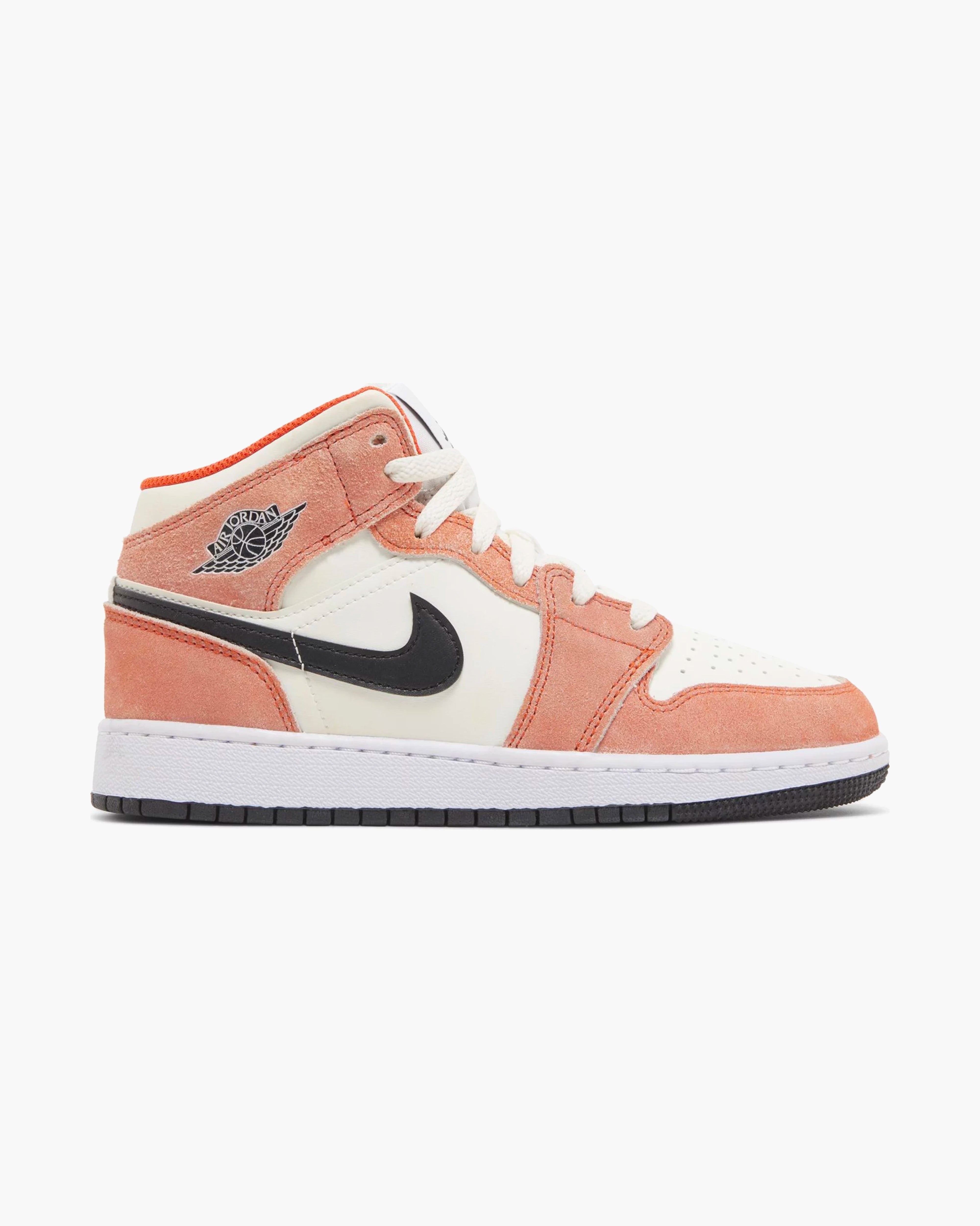 Air Jordan 1 Mid SE Orange Suede