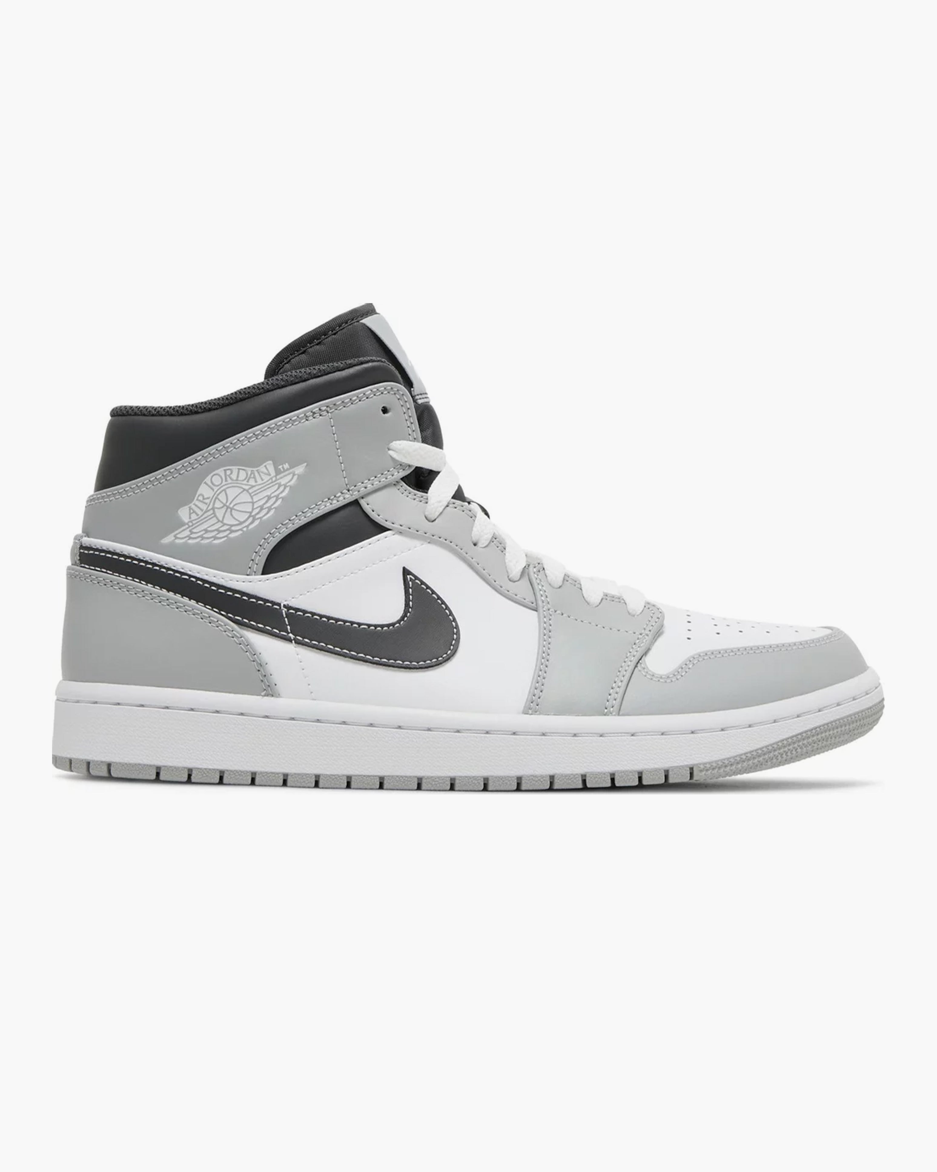 Air Jordan 1 Mid Light Smoke Grey Anthracite