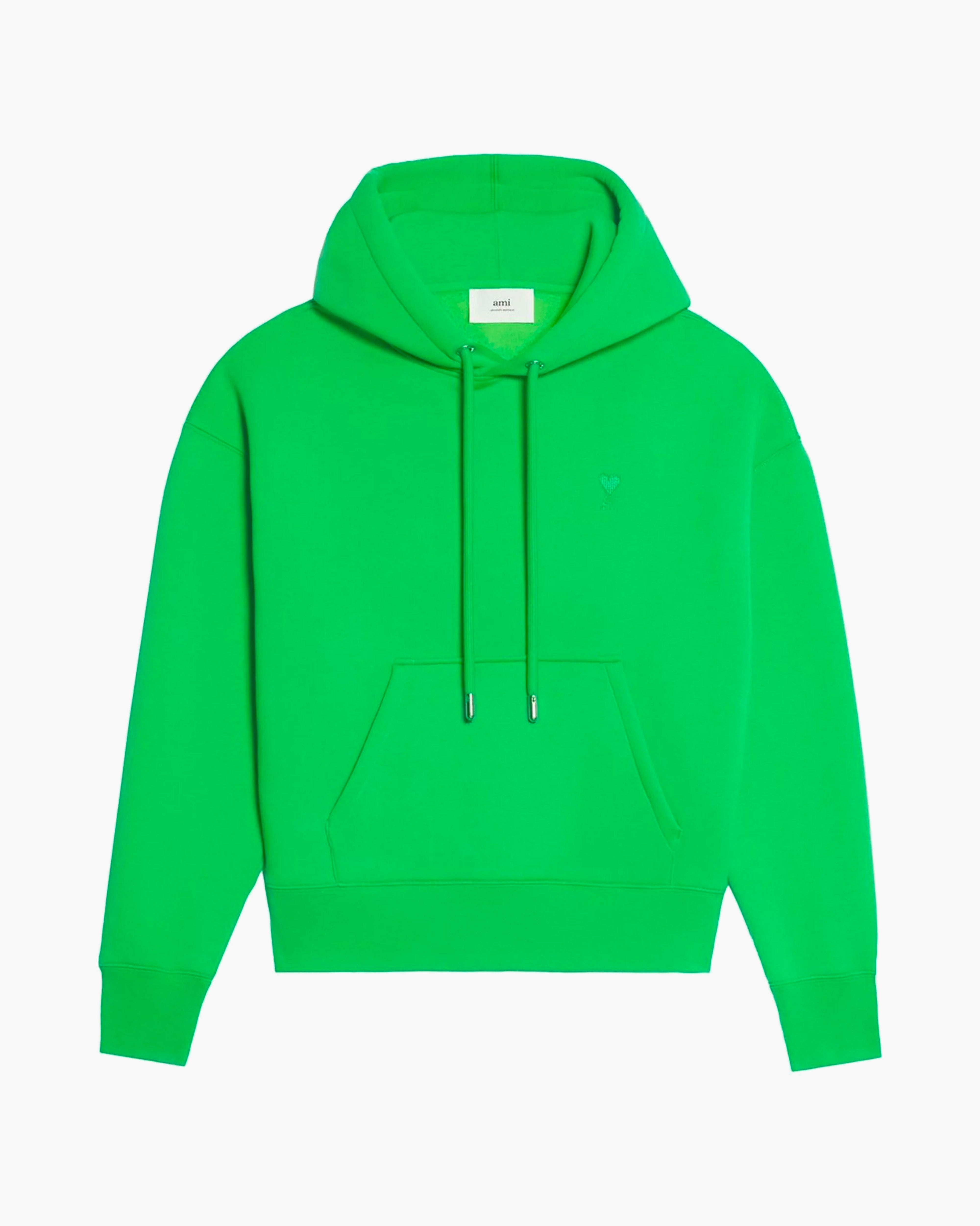 Ami Paris Hoodie Ami de Coeur Vert - Dimension Stores