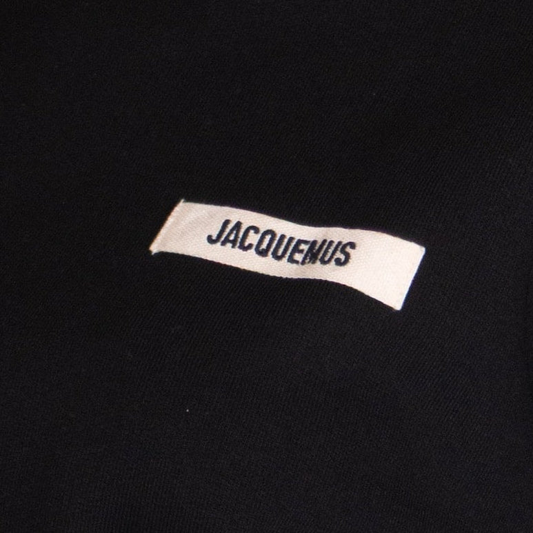 Jacquemus Black Grosgrain Hoodie