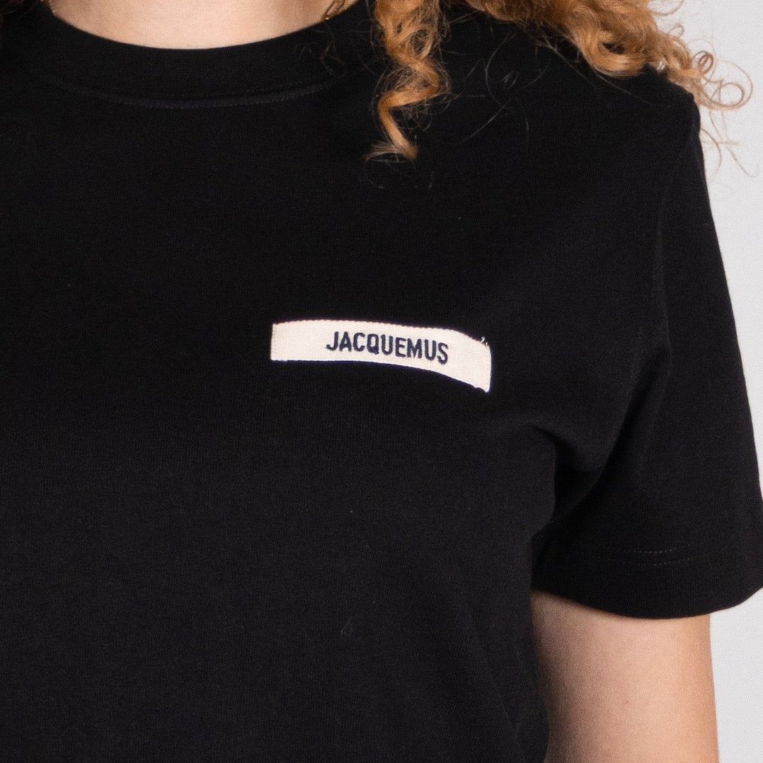 Jacquemus T-shirt Gros Grain Noir