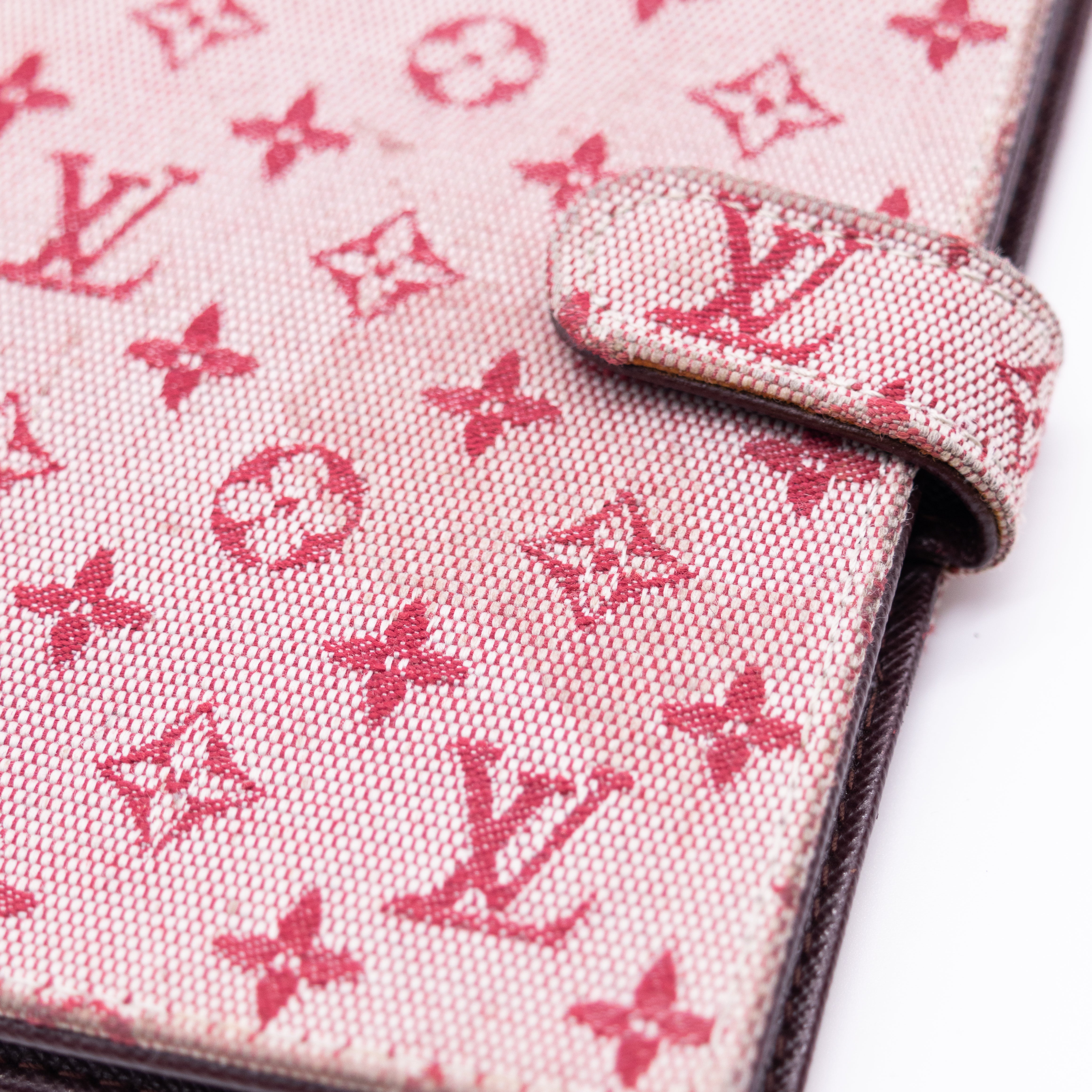 Louis Vuitton Wallet - Jacquard Canvas - Red