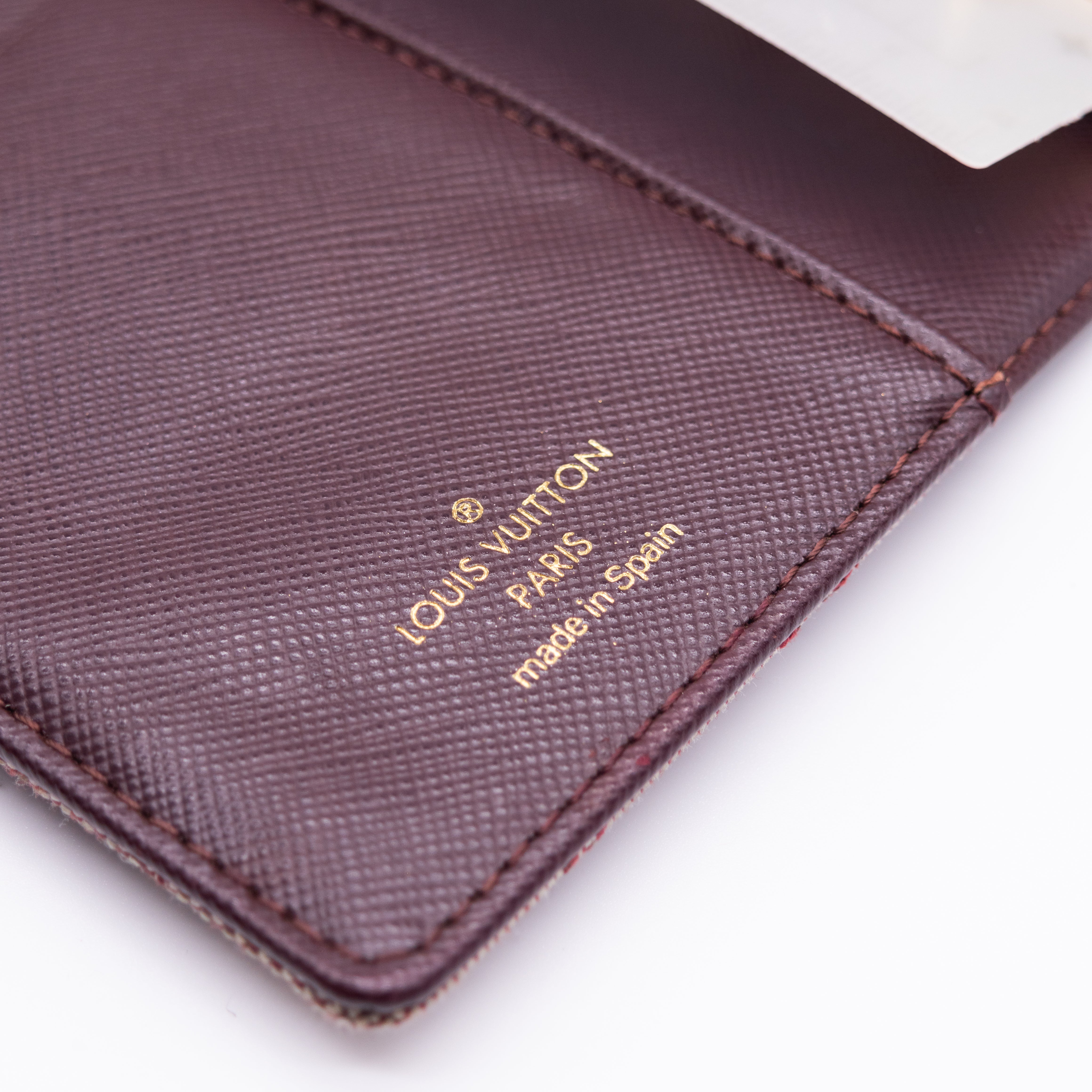 Louis Vuitton Wallet - Jacquard Canvas - Red