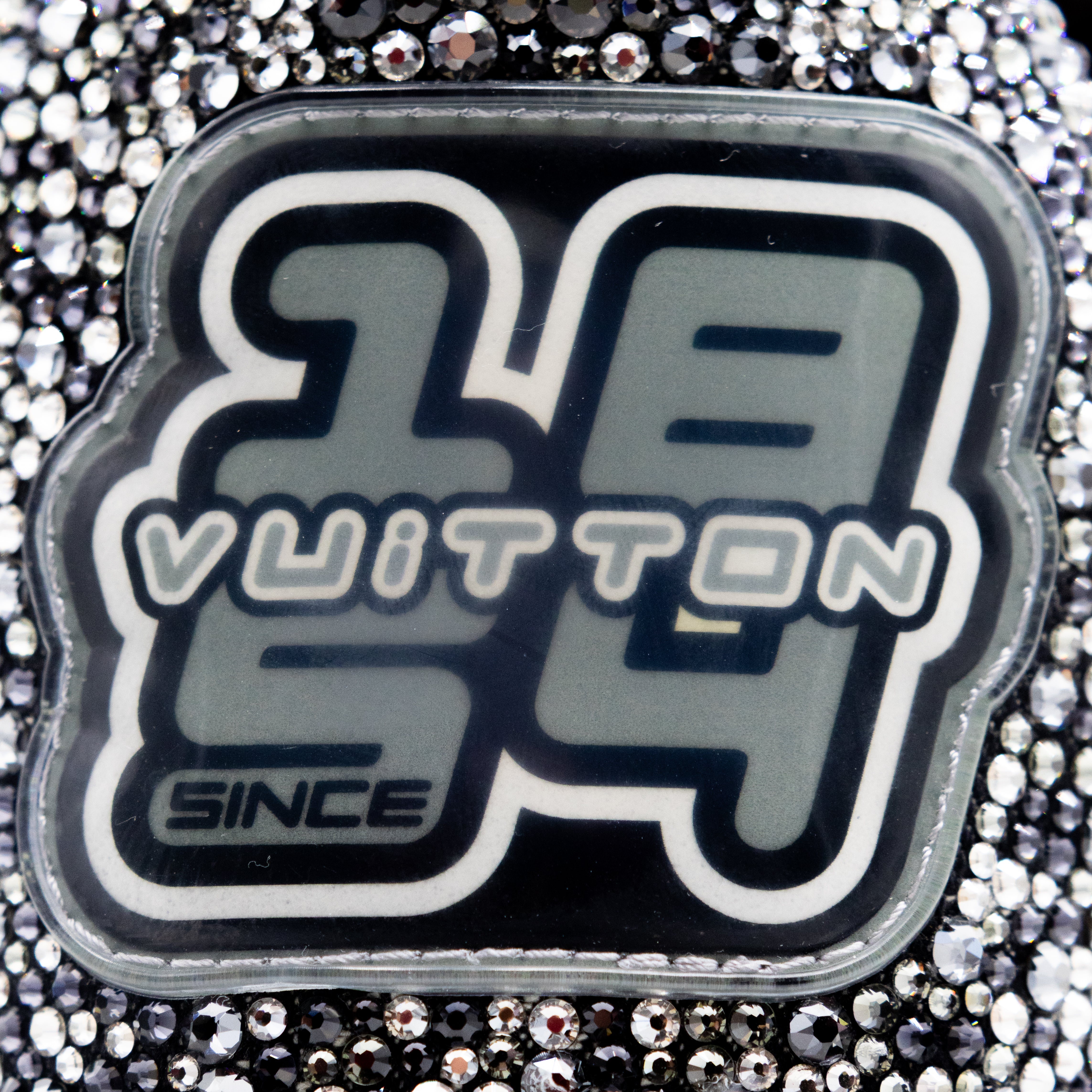 Louis Vuitton Skate Black Swarovski Monogran