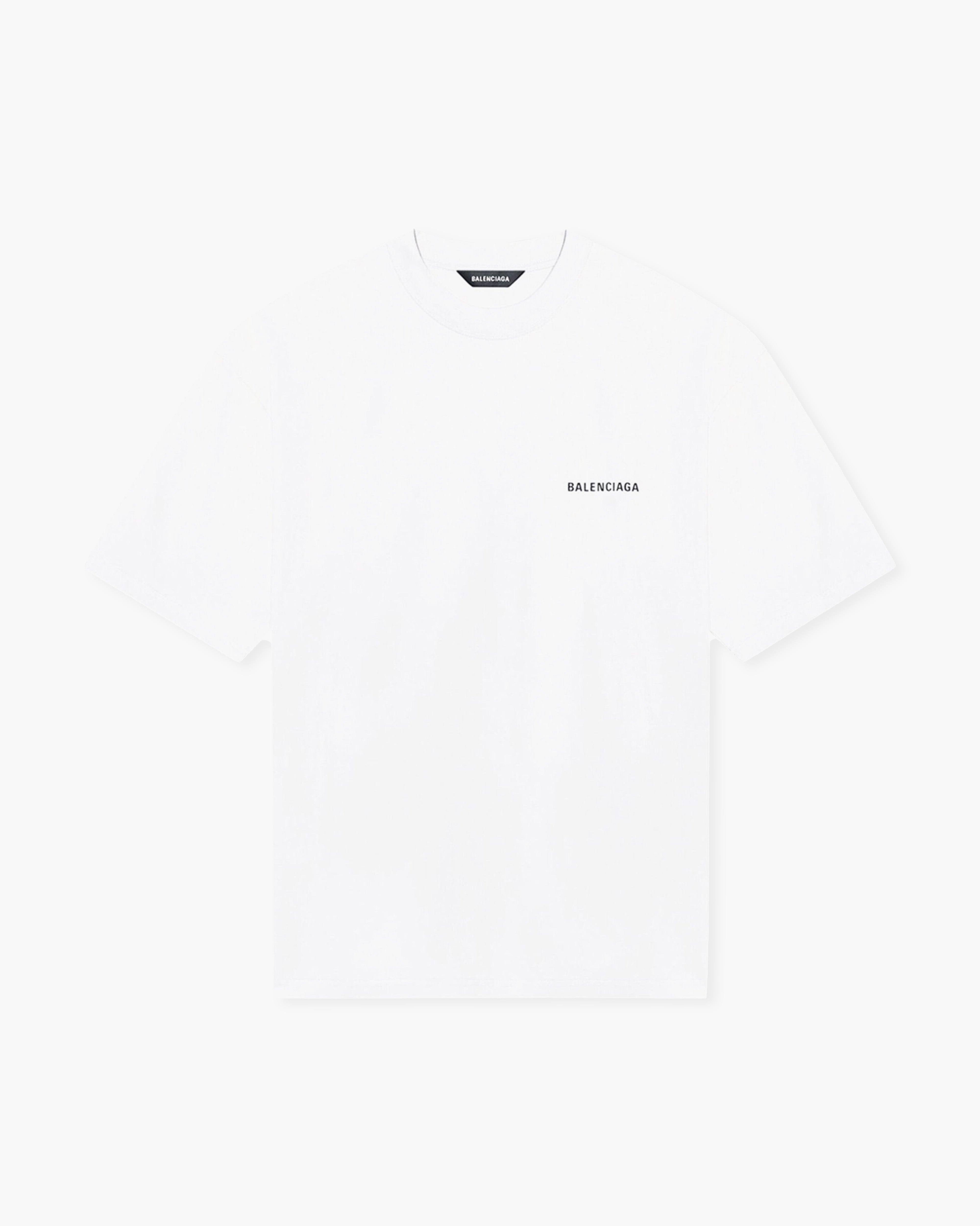 Balenciaga Back Logo White Tee
