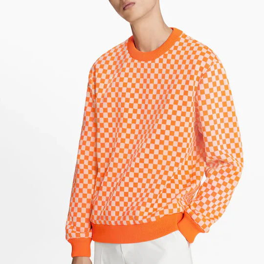 Louis Vuitton Pull Monogram Orange