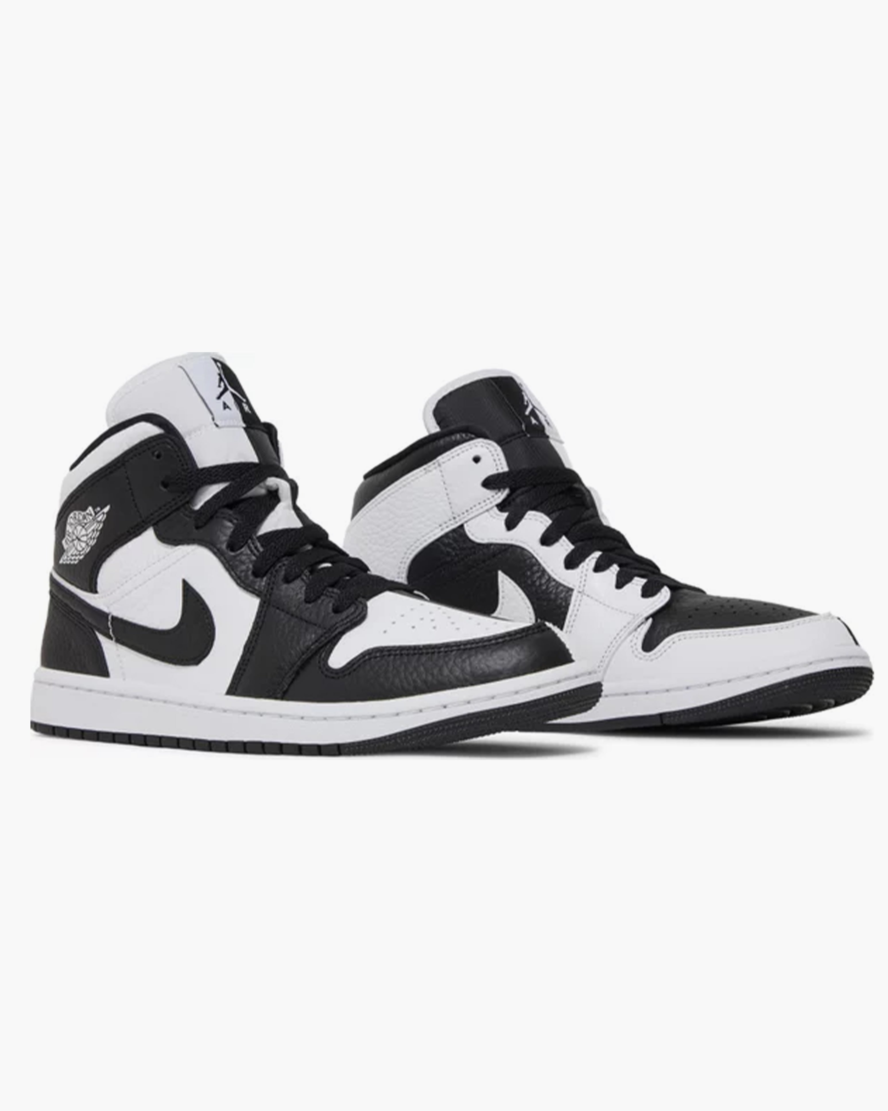 Air Jordan 1 Mid Split Black White