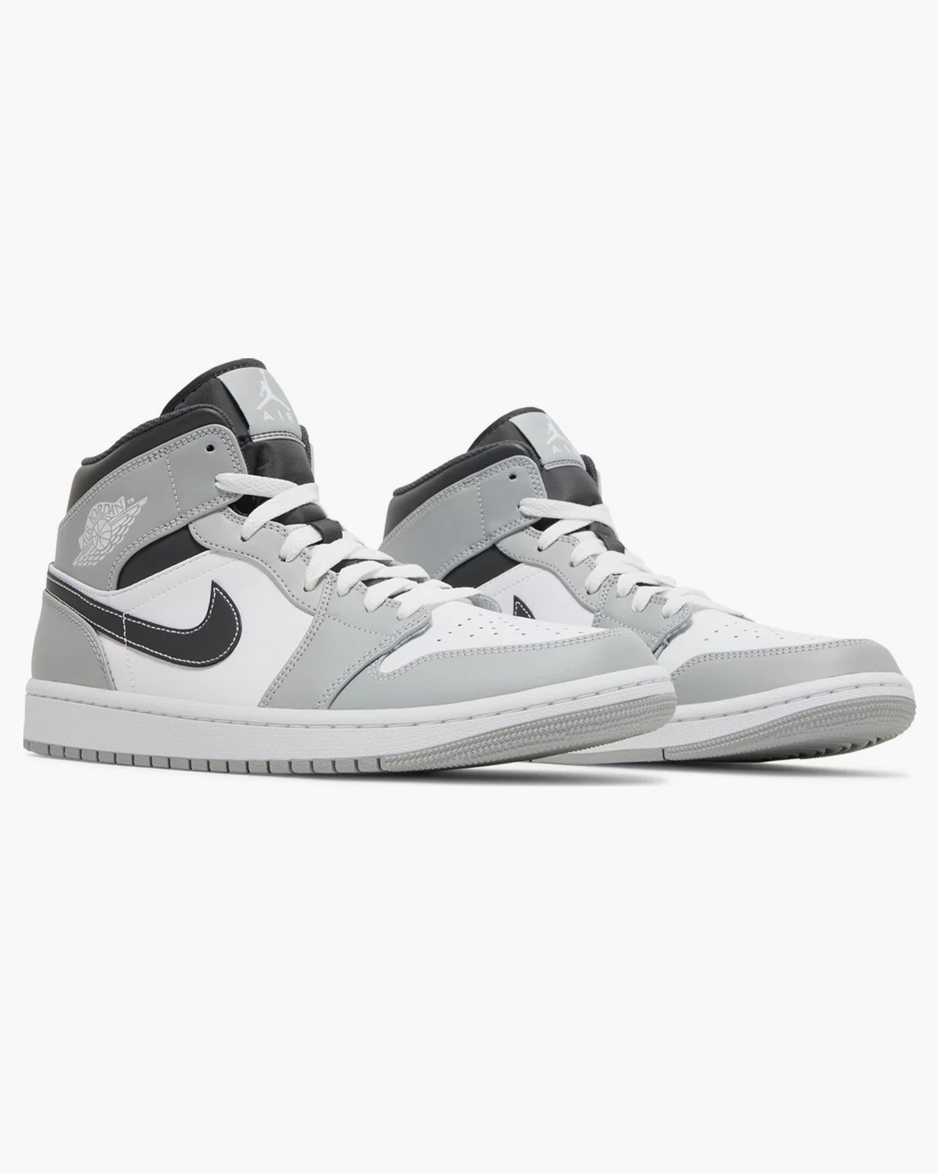 Air Jordan 1 Mid Light Smoke Grey Anthracite