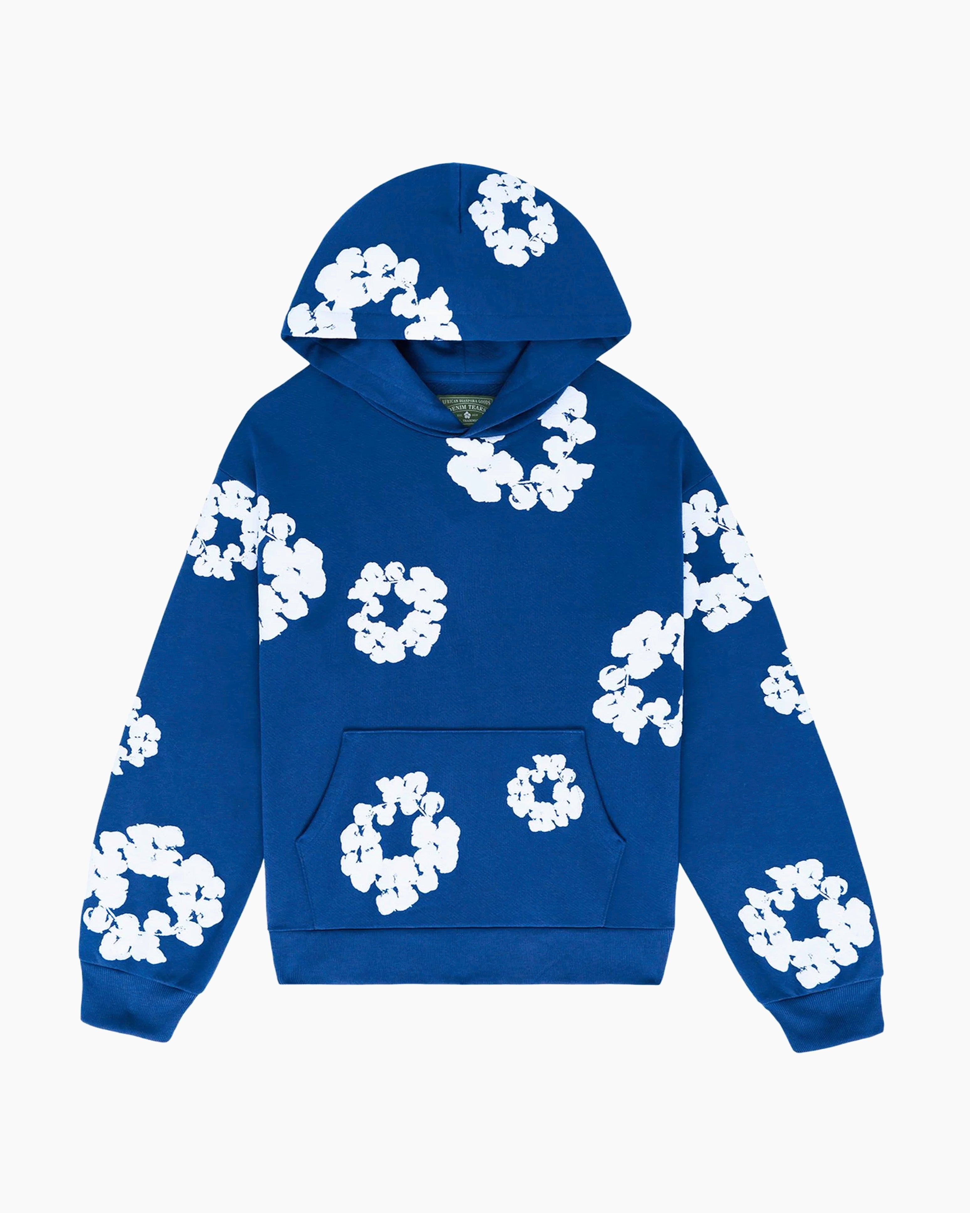 Sweatshirt - The Cotton Wreath - Royal Blue