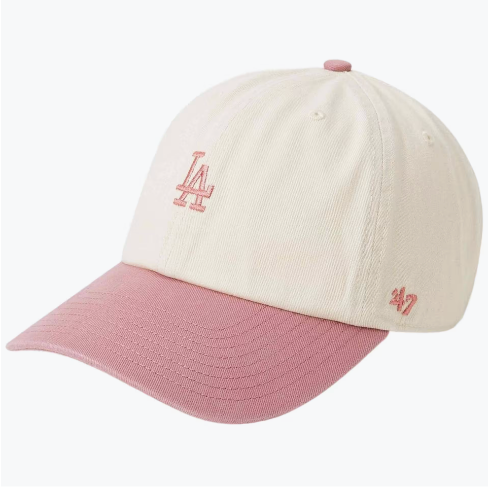 47 MLB LA Dodgers Base Runner Cap Beige