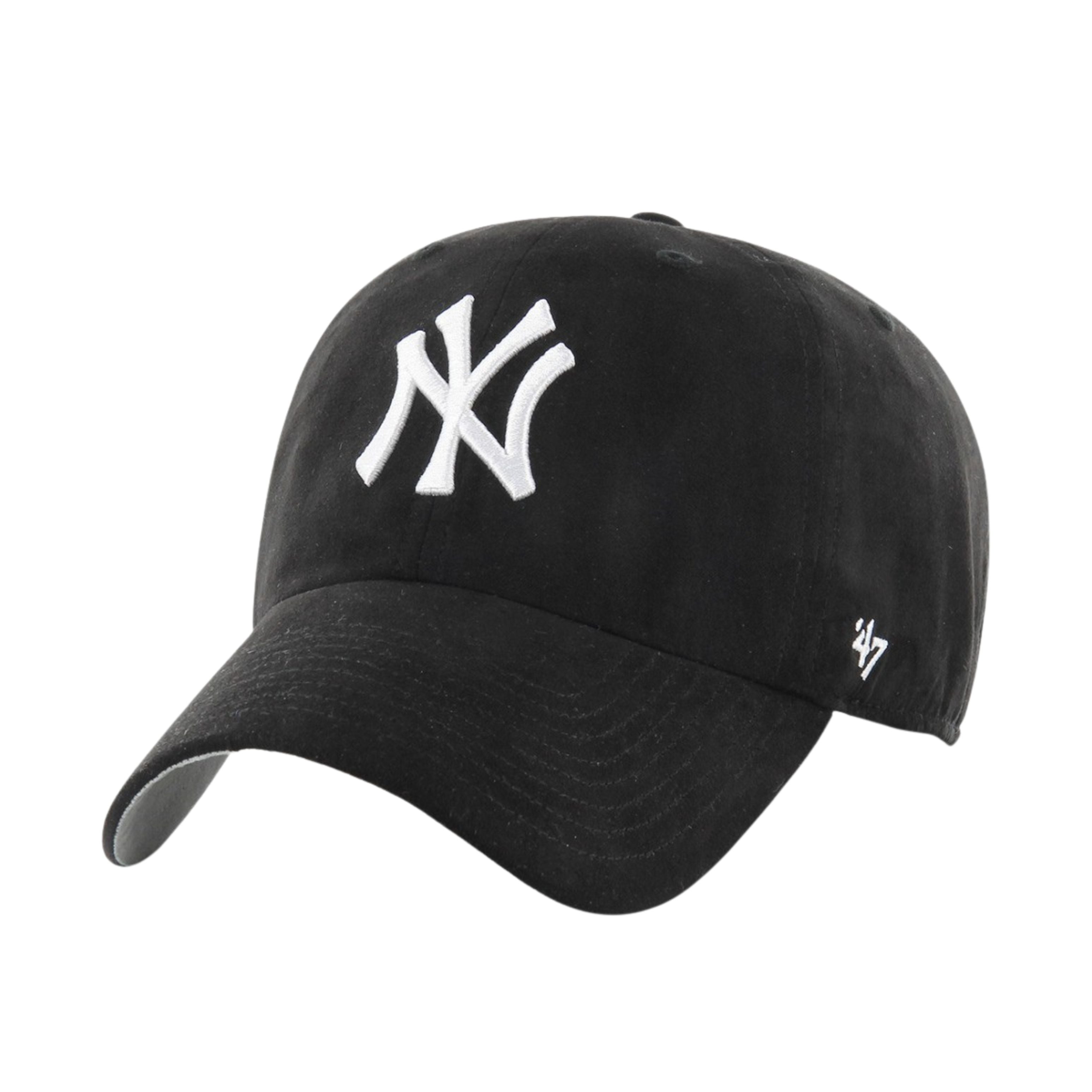 47 Casquette MLB New York Yankees Suede Noir